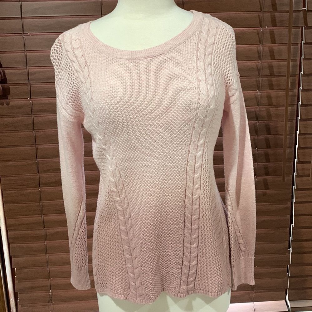 American Eagle Outfitters pink ombré sweater, XS